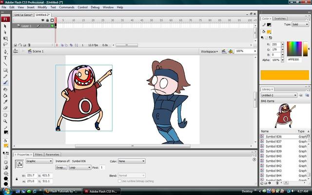 adobe flash cs3 animation software